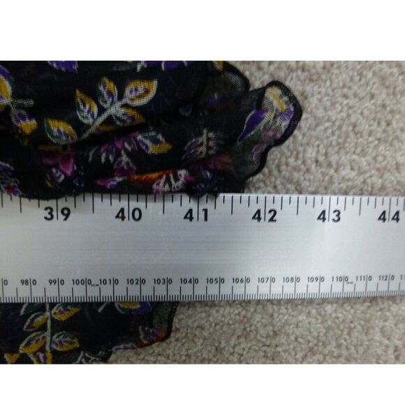 Diane Von Furstenberg Silk Floral Dress (Has a hole on the shoulder) - Picture 14 of 15